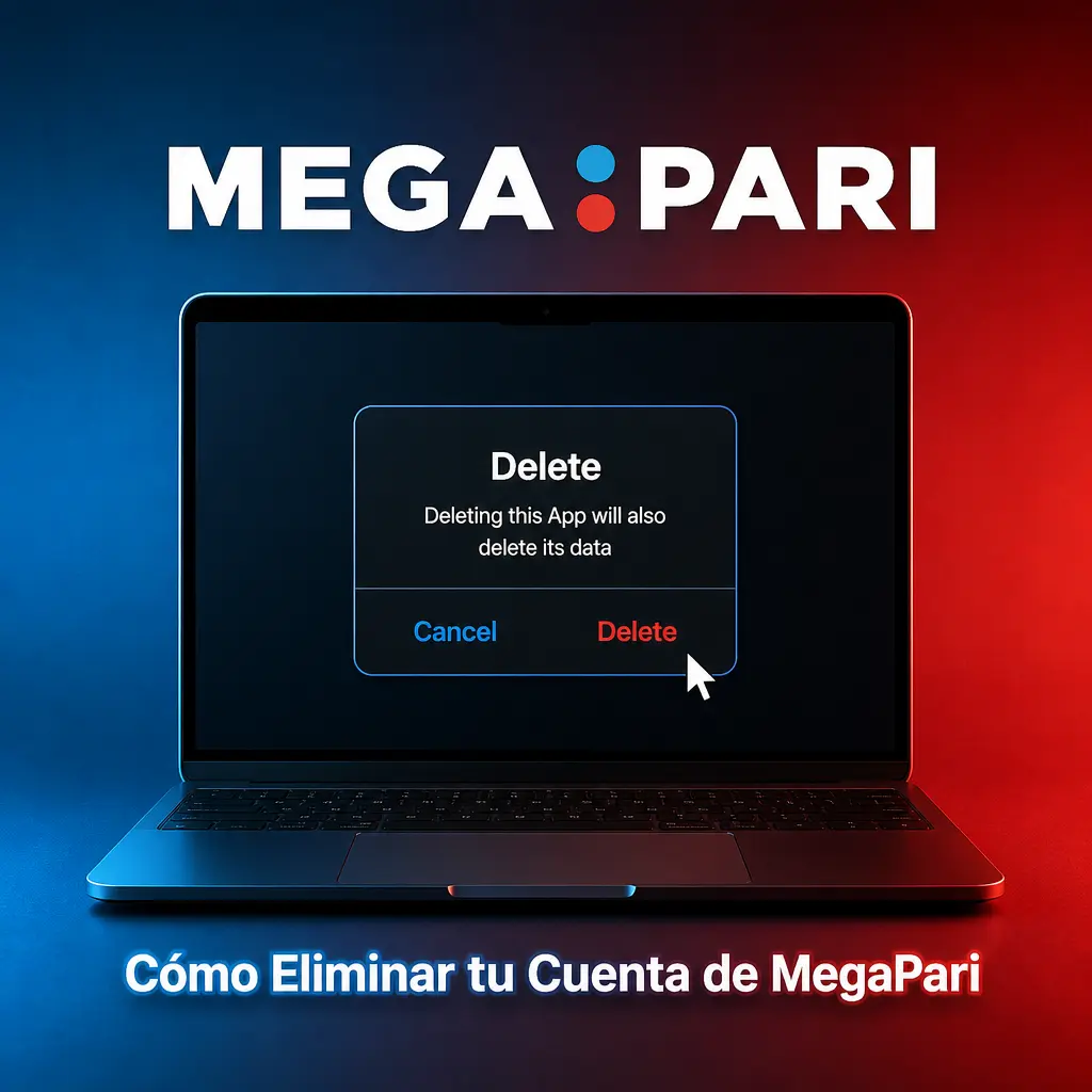 Pasos para eliminar la cuenta de MegaPari