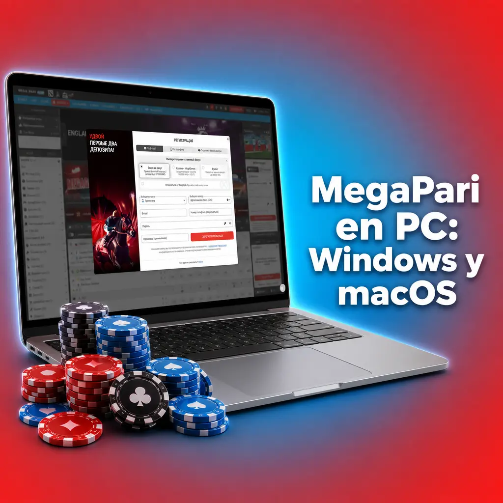 MegaPari en PC con Windows y macOS
