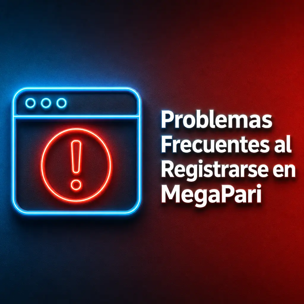 Problemas frecuentes al registrarse en MegaPari