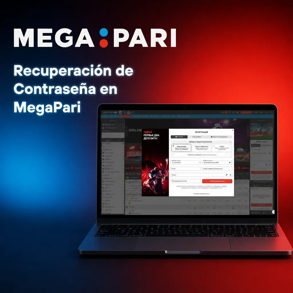 Recuperación de contraseña en MegaPari