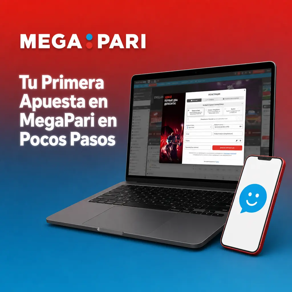 Primera apuesta deportiva en MegaPari paso a paso